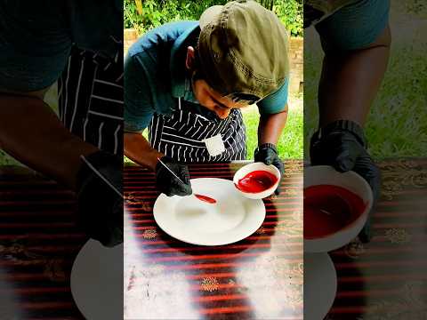 new art plate designing food #foryou #chefsnextdoor #food #foodart #cooking #artificial