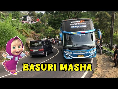 BASURI MASHA and THE BEAR BUS BERKAH BERSAUDARA