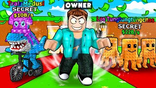 I USED FUSE MACHINE TO UNLOCK SECRET BRAINROTS IN STEAL A BRAINROT ROBLOX !!