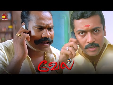 400 KM எப்படி வந்தேன்னு முழிக்கிறியா | Vel Movie scenes | Suriya | Asin | Vadivelu