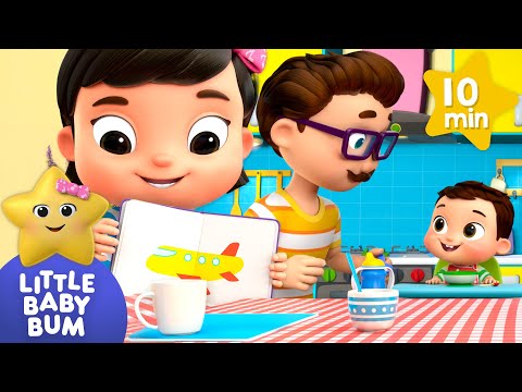 How will your Food Arrive Today?✈️🚂🚗 | 🚌Wheels on the BUS Songs! 🚌 Nursery Rhymes for Kids
