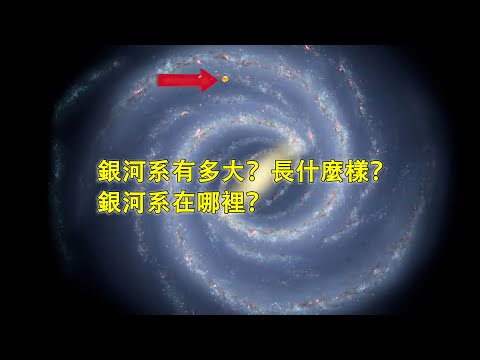 銀河系有多大？長什麼樣？太陽系在銀河系內，銀河系又在哪裡？ - YouTube(6:25)
