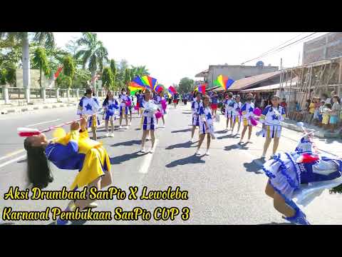 AKSI PENARI DRUM BAND SANPIO