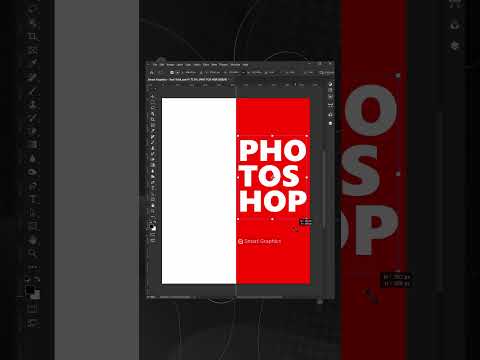 Magic Text Trick Photoshop Tutorial shorts