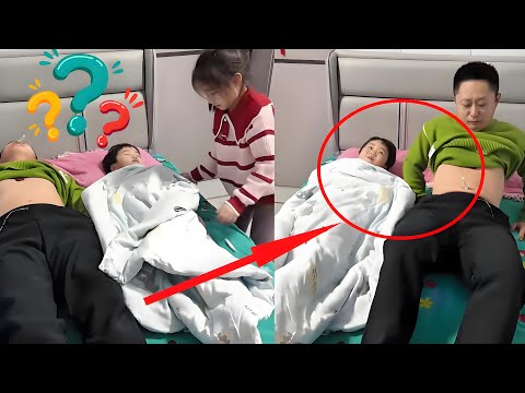 假装不盖被子，测试闺女的反应，这次爸爸扎心了吧！#Cute baby#Cute#呆萌小米宝#聪明宝宝#萌娃