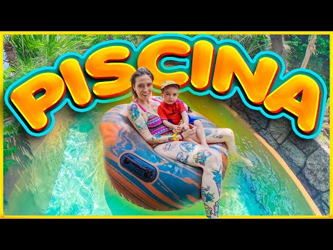 Tutta la FAMIGLIA in piscina! Parco acquatico Caribe bay, è SPAZIALE!