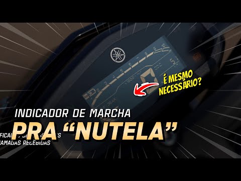 Indicador de Marcha é coisa de "NUTELA"? 🤔 #nandoangelo #motovlog