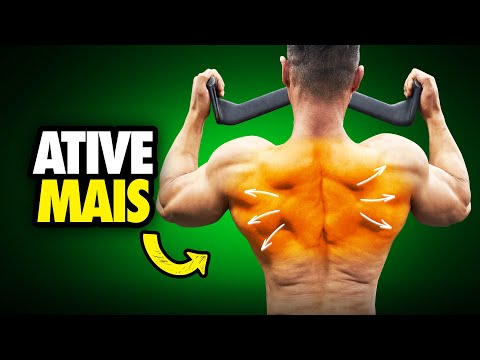 Ativando mais COSTAS e menos BRAÇO no treino de dorsal