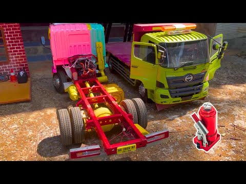 RC Truck Isuzu Giga Trondol Sedang Mencari Muatan 🔥 Sopir Miniatur truk🔥