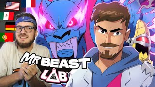 REACCIONO a la ANIMACIÓN de MR.BEAST LAB tiene los mejores DOBLAJES