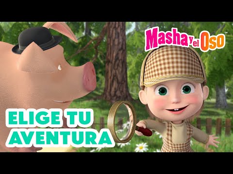 Masha y el Oso Castellano 👧🐻 Elige tu aventura 🚂🤪 Colección de dibujos animados 📺