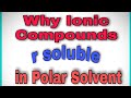 Solubility of Ionic Compounds