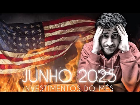 FUI ENGANADO ❌ Investimentos do Mês 🗓️ Junho