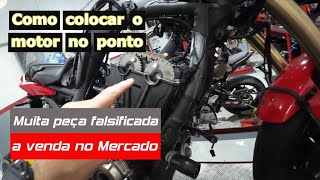 MP - Cuidado, muita peça falsificada a venda no Mercado | Como colocar a CBR650 no ponto correto.