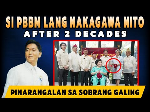 Si PBBM lang ang nakagawa nito after 2 dekada! Sa sobrang galing pinarangalan si Marcos!