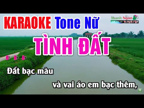 Tình Đất Karaoke Tone Nữ Beat Chuẩn – Nhạc Sống Thanh Ngân