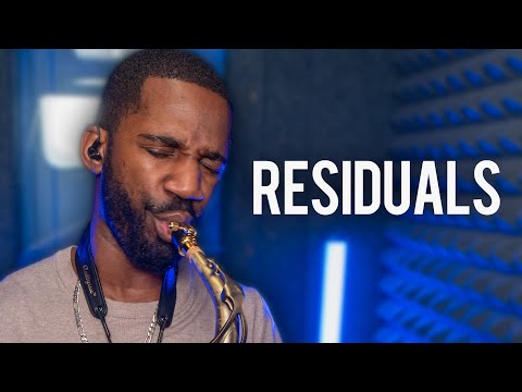 Residuals - Chris Brown - Saxophone Cover by Nathan Allen