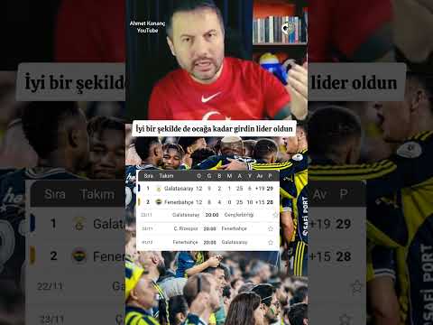 Ahmet Konanç: “Fenerbahçe derbiyi alırsa tablo tamamen değişir!”