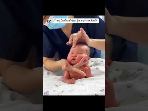 It's my treatment time, for my better health. #baby #cute