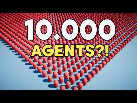 How many AI Agents can Unity handle?