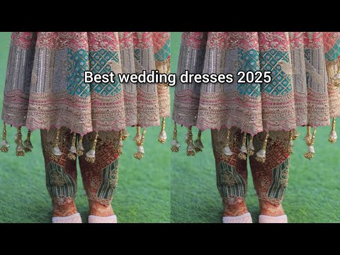 Best wedding dress 2025/Latest party wear dress ideas/Wedding indian dress/Summer wedding suitdesign