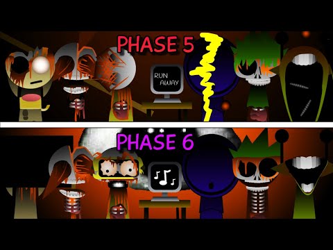 Phase 5 VS Phase 6 in Incredibox Sprunki Mix!