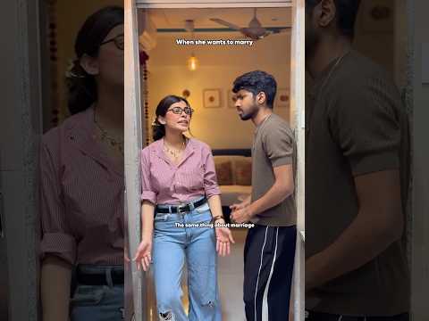 When she wants to marry 🥰♥️ @dhirajsanap