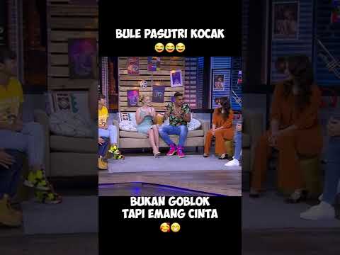 bule lucu natasya shine & robby shine part 3, tonight show net tv. #shorts