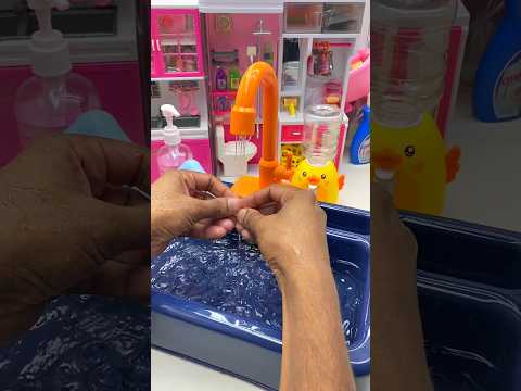 Satisfying with Unboxing & Review Miniature Kitchen Sink | ASMR Video no music #asmrroleplay