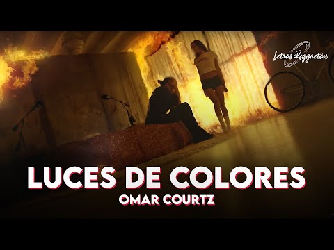 OMAR COURTZ - LUCES DE COLORES [ Letra / Lyric ]