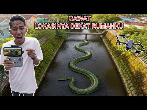 NG3RI😱PEN4MPAKAN UL4R TITANOBOA TERLIHAT DIDEKAT RUMAH ARIK?? BIKIN PANIK! | Mikael TubeHD