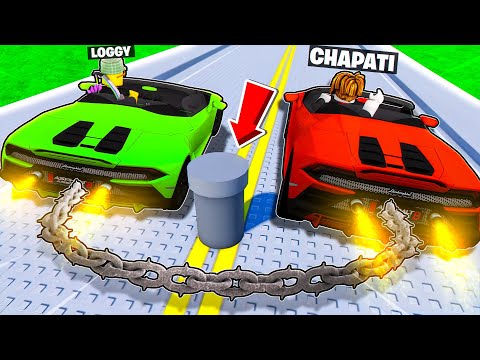 LOGGY AND CHAPATI ARE CHAINED TOGETHER WITH SUPERCARS