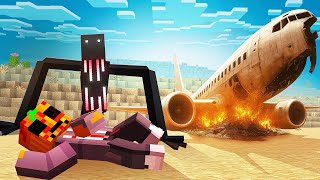 Sobreviví A Un Accidente De Avión En El Desierto de Minecraft