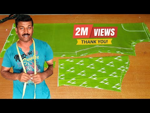 38 inch Simple Chudithar Cutting | Tailor Bro