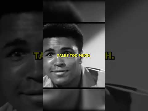 Muhammad Ali's Reason For Trash Talking