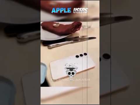 SAMSUNG in APPLE #shorts