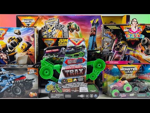 Unboxing and Review of Monster Jam Toys Collection