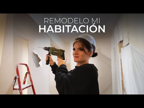 REMODELE TODA MI HABITACION