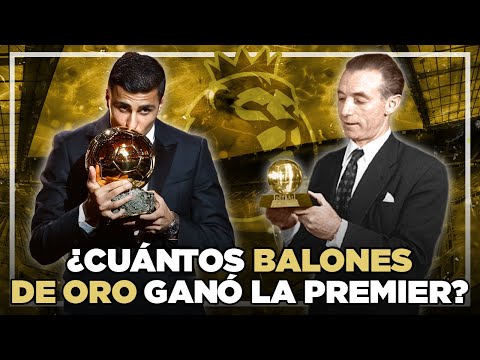 Los ÚNICOS BALONES DE ORO que GANÓ la PREMIER LEAGUE