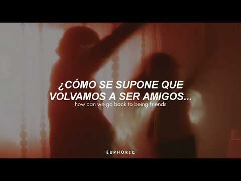 sombr - back to friends (Sub. Español + Lyrics) || "how can we go back to being friends?"