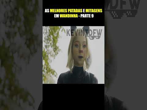 AS MELHORES MITAGENS E PATADAS EM WANDINHA - PARTE 9 #shorts #wandinha #wednesday