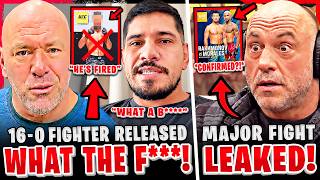 MMA Community GOES OFF on Dana White for RELEASING FIGHTER! HUGE UFC FIGHT LEAKED! Alex Pereira