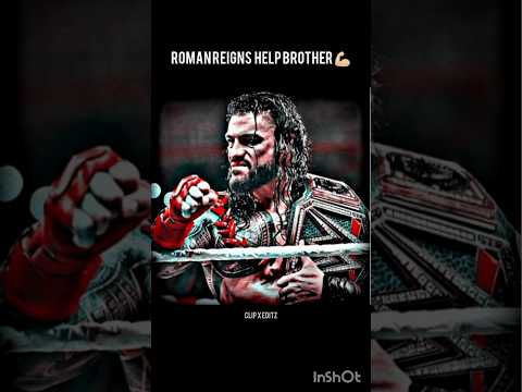 John Cena help by Roman Reigns 💀☠️ | Roman Reigns Attitude 😈💪🏻 | #shorts #wwe #romanreigns