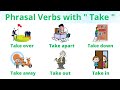 Understanding Phrasal Verbs with 'Take'