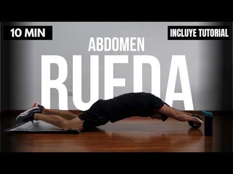 rutina con rueda abdominal INTENSA 🔥 ejercicios con rueda abdominal | con tutorial