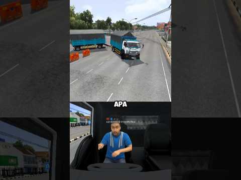 DIKIRA SUARA TRUK SEBELAH PATAH AS...‼️👆🤣 #shorts #bussid #memes