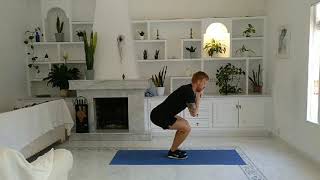 12 minute EMOM cardio + iso holds