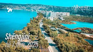 Shengjini ne 7 minuta, nga Ajri - Shengjin in 7 minutesfrom the Air - Video 4K (21.08.2025)