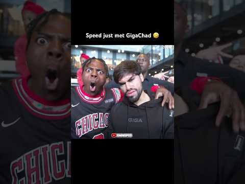 Speed met Gigachad before GTA 6 🤣 #ishowspeed #gigachad #fyp #memes Follow Instagram: yt_caksy