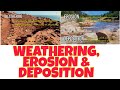 Weathering, Erosion, and Deposition Concepts